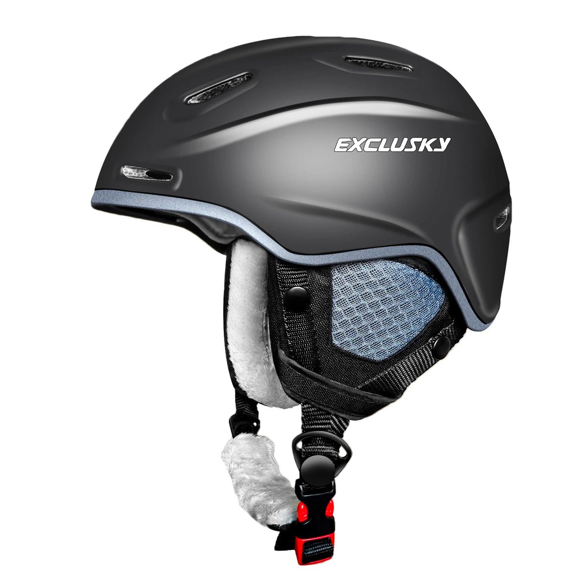 Casco de esquí ligero con certificado de seguridad, moldeado integralmente, para Snowboard, ciclismo, esquí, nieve, hombres y mu