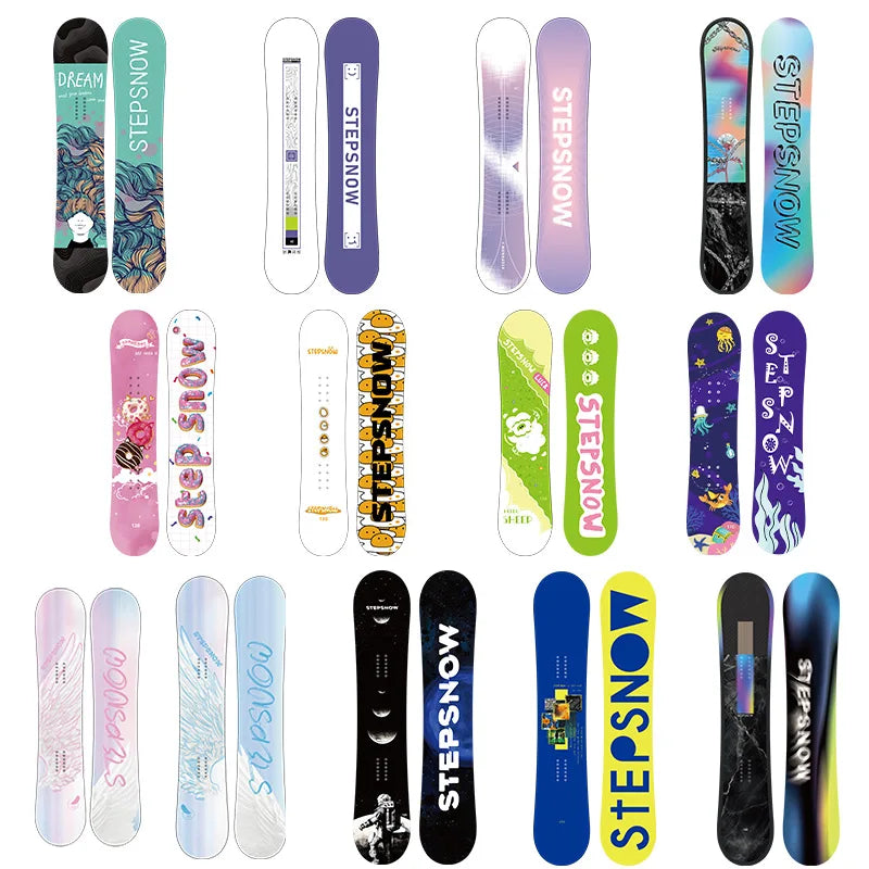 Tabla de Snowboard Híbrida All Mountain Freestyle con Camber Rocker, Núcleo de Madera de Álamo y Base Sinterizada - Duradera para Esquí/Snowboard de Invierno