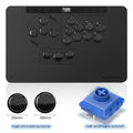 Controlador arcade Haute42 HautePad X Hitbox Leverless, Fight Stick sin palanca para PC/PS4/PS5, controlador tipo stickless con módulo LP/MX reemplazable