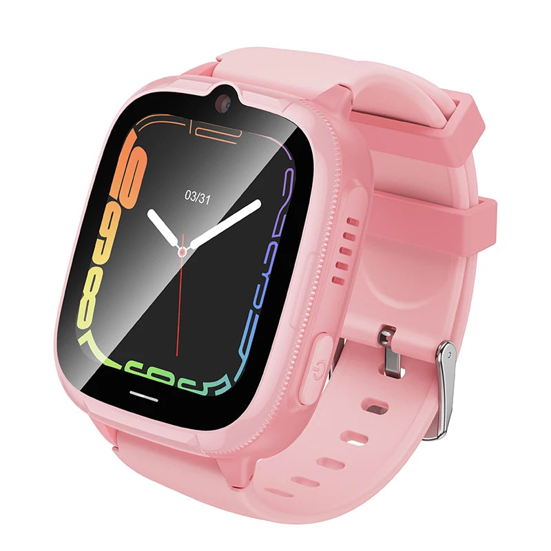 HOCO Y106 1.83ich LCD Touch Screen Children Smart Watch For Girl/Boy 4G SIM Card LBS Location Tracker 8W Camera Phone Call Watch
