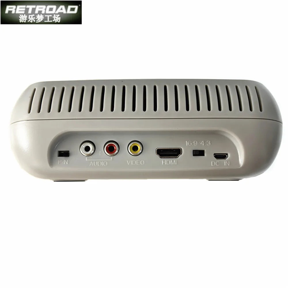 RETROAD 5+PRO C51HD Consola de juegos retro compatible con cartucho de juego Super NES/Super Famicom PAL y NTSC