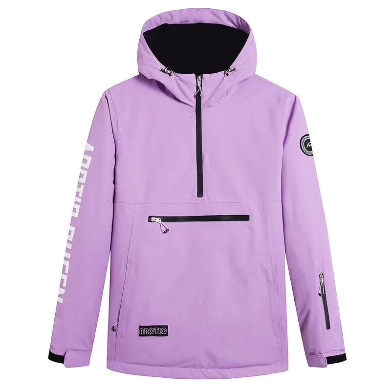 Conjuntos de Trajes de Nieve para Hombre y Mujer, Ropa de Snowboard, Ropa de Invierno para Exteriores, Sudadera con Capucha, Traje Impermeable, Chaqueta de Esquí + Pantalones