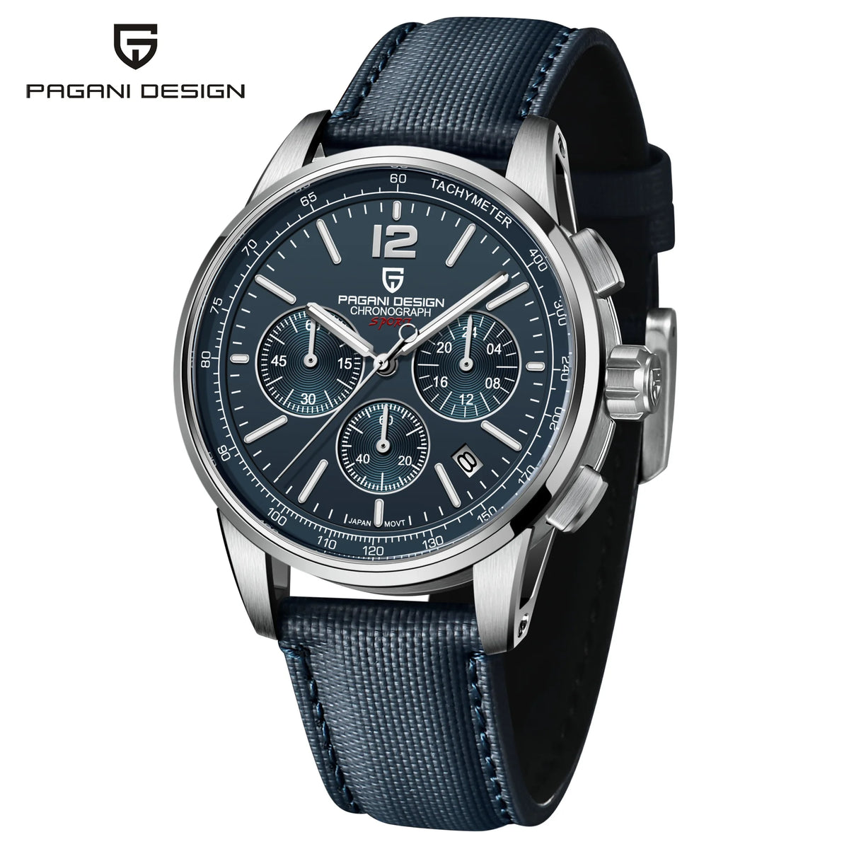 PAGANI DESIGN 2026 Nuevo Reloj de Cuarzo para Hombre de Lujo Casual, Movimiento VK63, Resistente al Agua 100M, Cristal de Zafiro, Reloj de Acero Inoxidable