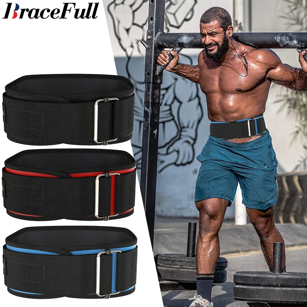 Cinturón de levantamiento de pesas autoblocante - Cinturón de levantamiento de pesas para fitness funcional serio - Cinturón de entrenamiento de levantamiento de pesas de soporte de levantamiento