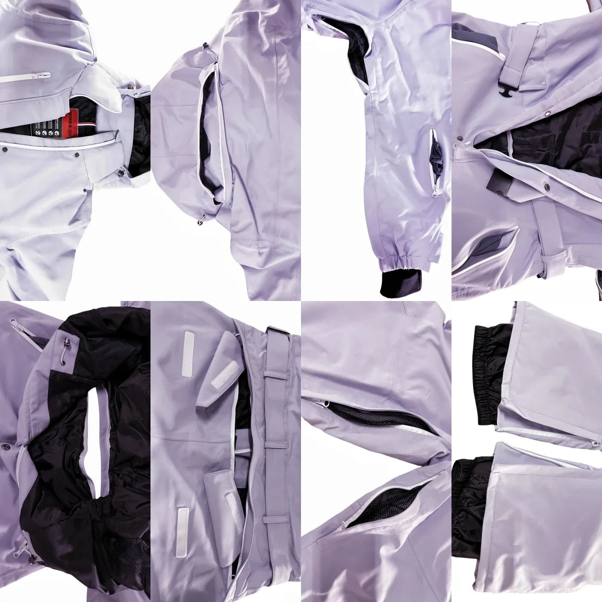 2025 Suites de esquí de invierno para mujer, chándal de esquí cálido para exteriores, trajes de Snowboard a prueba de viento, ropa para parejas, monos de nieve impermeables
