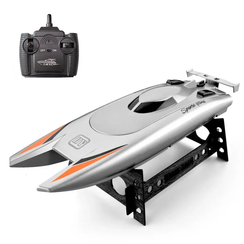 RC Boat Dual Motor High Speed 30Km/h Waterproof Radio Controlled Ship Electric Water Toys for Boys Kids Christmas Gifts