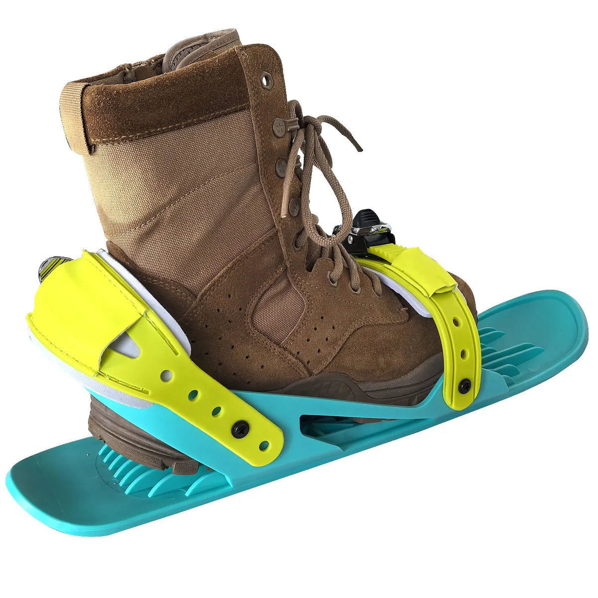 Mini patines de esquí para adultos, fijaciones ajustables cortas para nieve, zapatos de esquí portátiles, palas de nieve para deportes de invierno