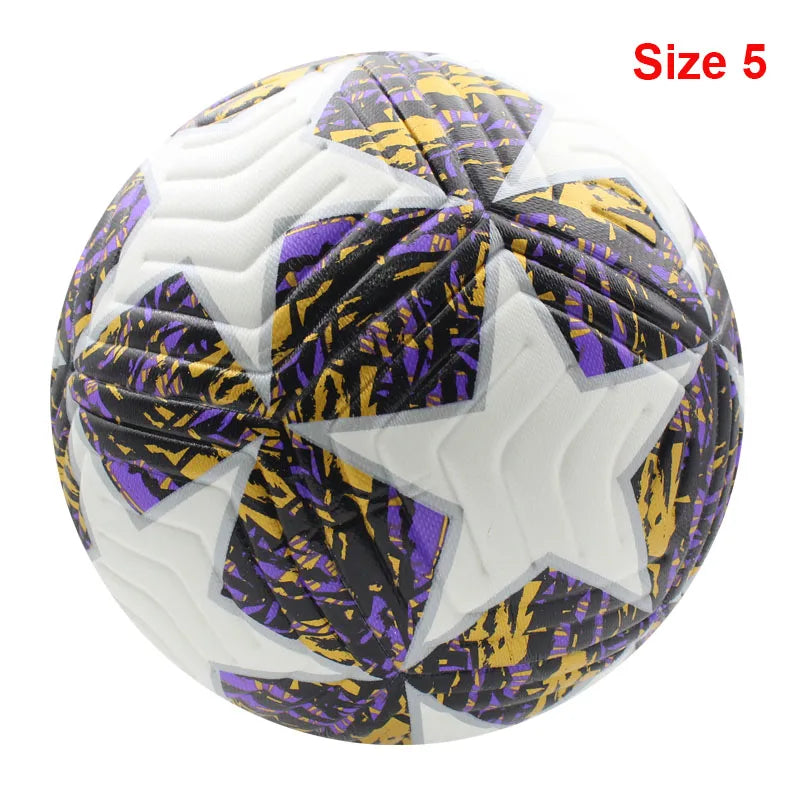 Balón de fútbol profesional para deportes al aire libre, pelotas para partidos, Material PU de alta calidad, entrenamiento, fútbol sin costuras, tamaño estándar 5, talla 4