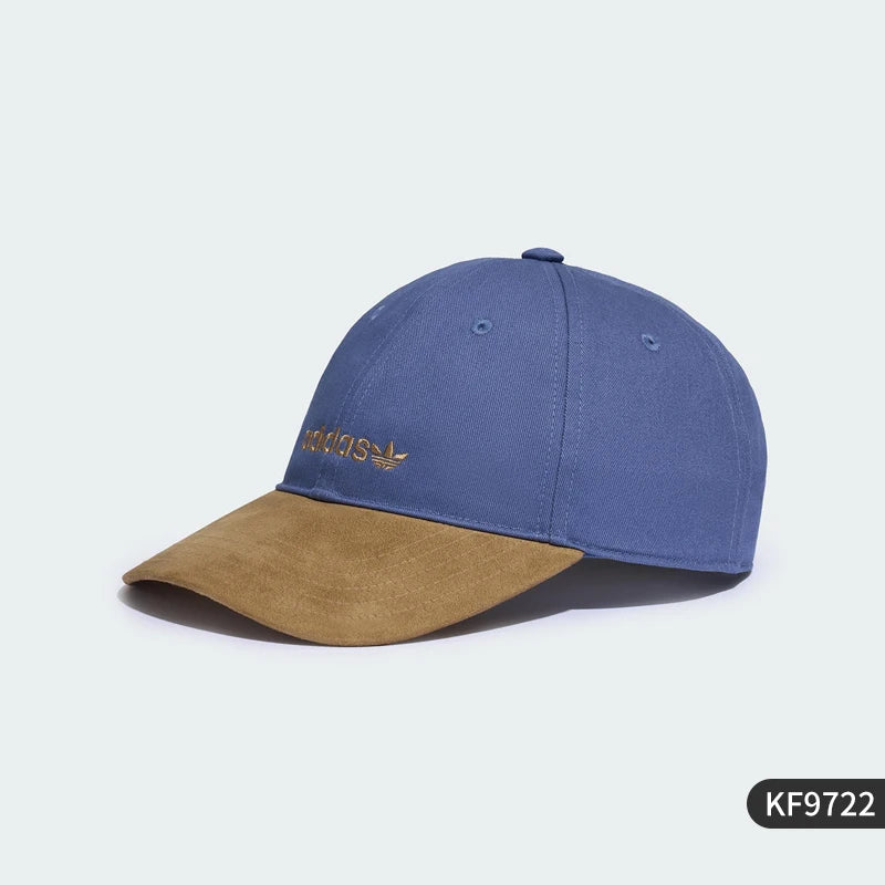 Gorra de béisbol retro casual Adidas con el trébol original para hombre y mujer KF9722