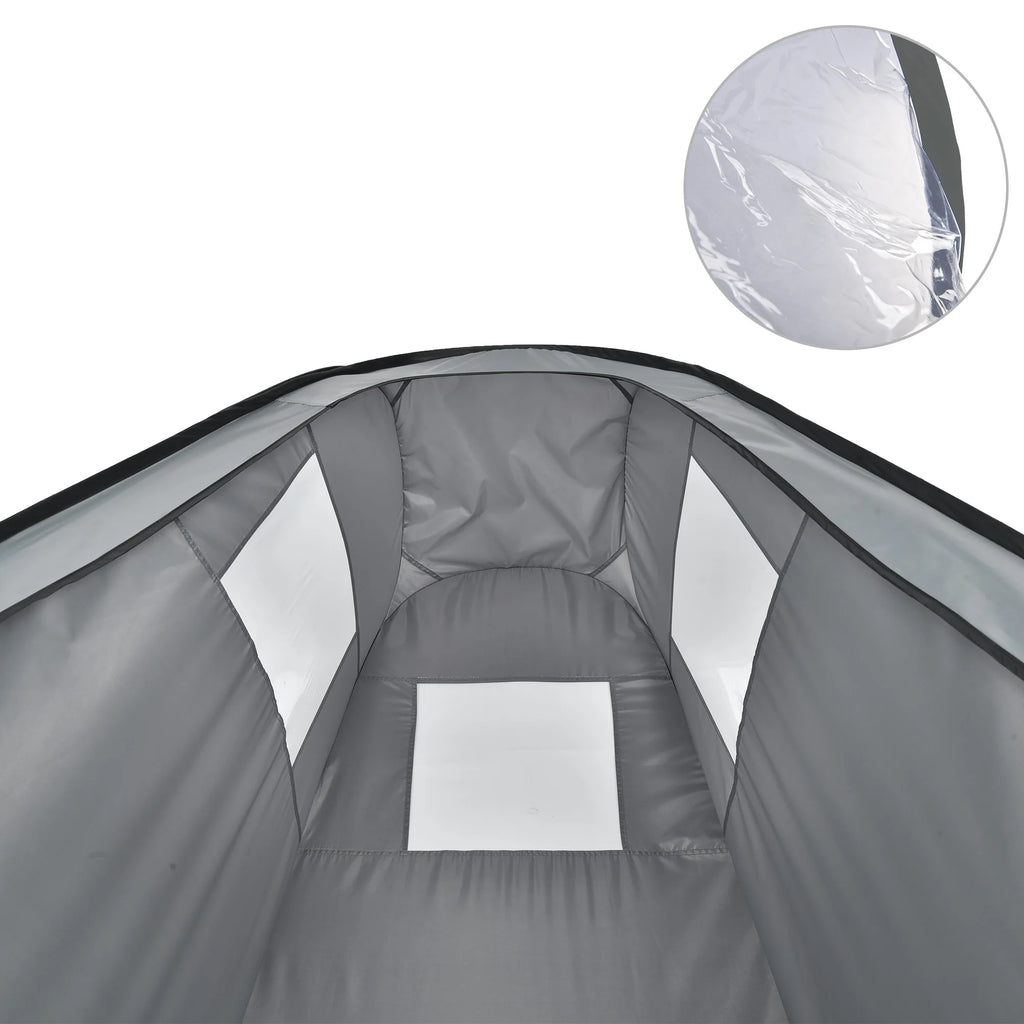 Cabina de bronceado Oxford con pulverizador portátil, aerógrafo emergente, tienda de ventilación sin sol
