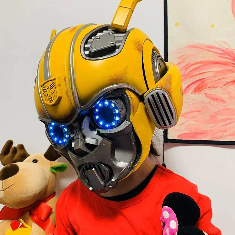 Casco de Iron Man Mk5 Mk50, Usable, con Control Remoto por Voz, Coleccionable para Adultos, Regalo para Fans