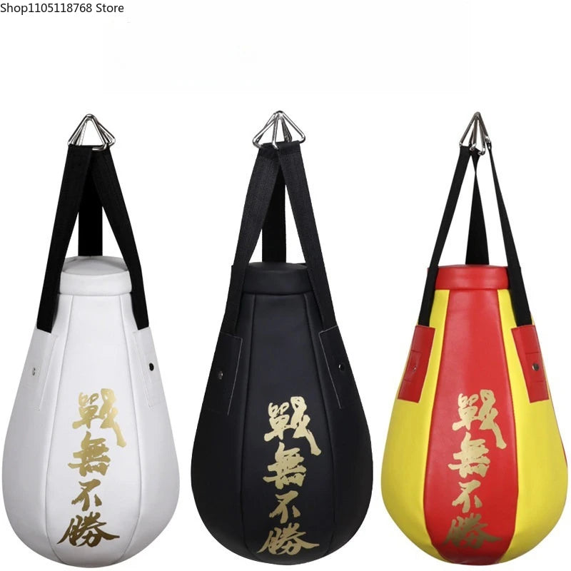 Saco de Boxeo, Saco de Arena Colgante para Sanda, Equipo de Entrenamiento de Boxeo con Forma de Pera para Uso Doméstico