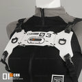 Máscara Facial Completa Cyberpunk de Badboystudio, Conjunto de Casco Táctico Mecánico, Accesorio de Ciencia Ficción, Cosplay, Actuación en Escenario, Regalo, Juguetes