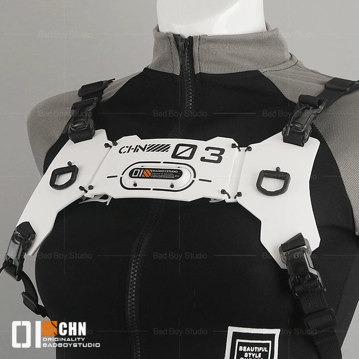 Máscara Facial Completa Cyberpunk de Badboystudio, Conjunto de Casco Táctico Mecánico, Accesorio de Ciencia Ficción, Cosplay, Actuación en Escenario, Regalo, Juguetes