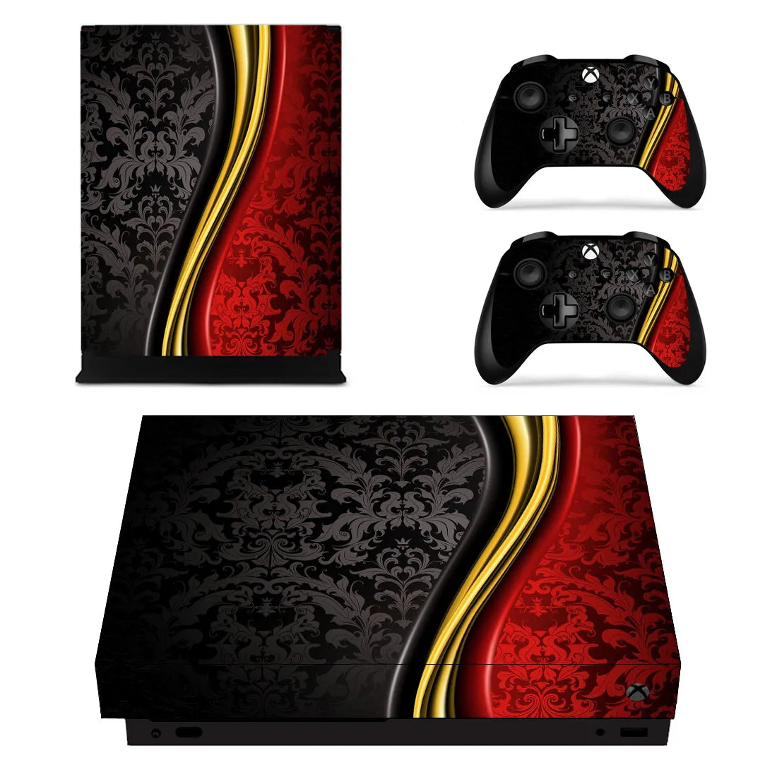 Personalización, Diseño Personalizado, Vinilos Adhesivos para Cubrir Completamente la Consola y el Control de Xbox One X