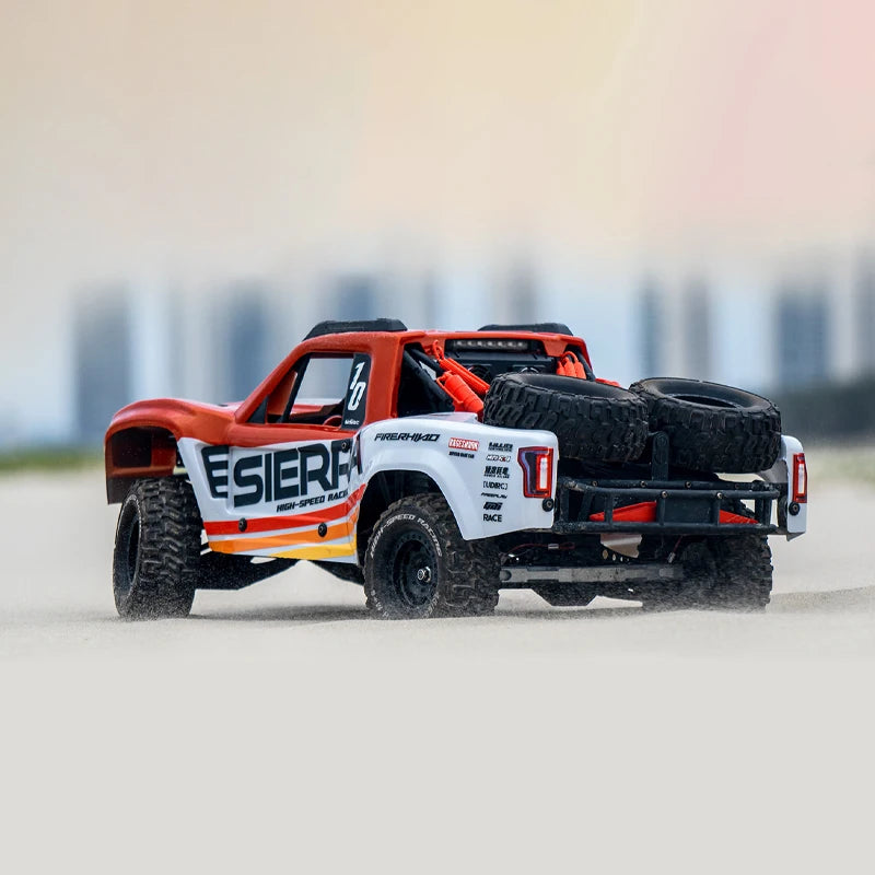 Nuevo UD1002P, Camioneta Todoterreno a Escala 1:10, Control Remoto, Sin Escobillas, 4WD, Alta Velocidad, Modelo con Puente Trasero Recto, Juguete RC para Adultos