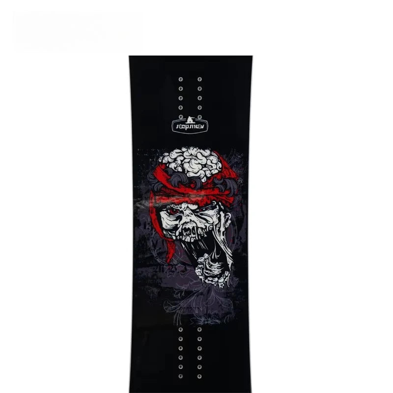 TOPKO Equipo de Esquí para Adultos, Tabla de Snowboard para Hombre con Núcleo de Madera de Álamo, Tabla de Snowboard Rocker Campera