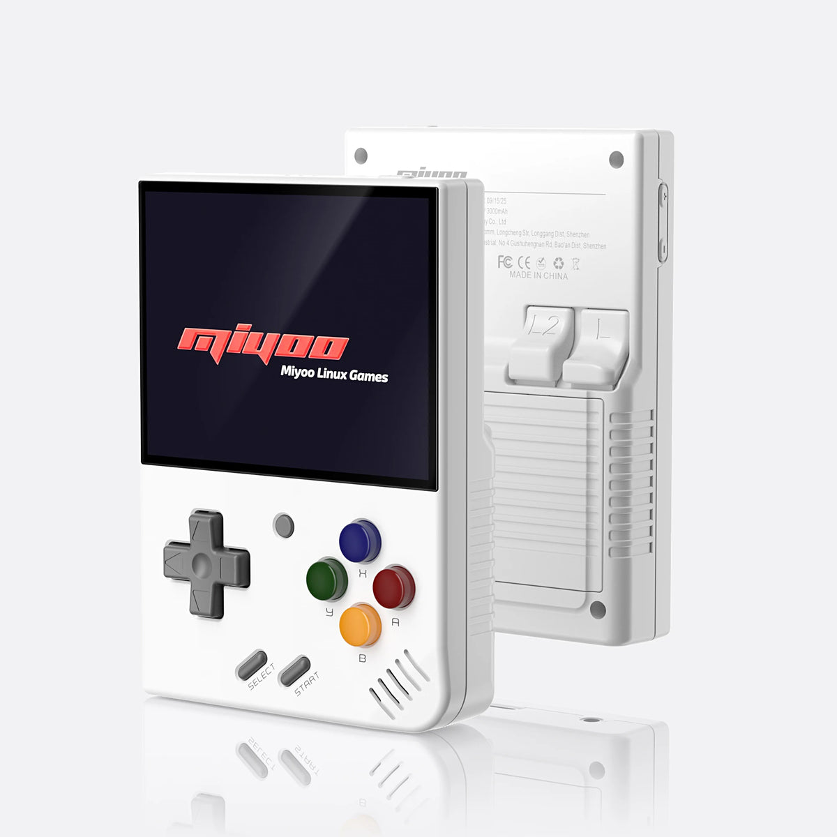 Consola portátil Miyoo Mini Plus con pantalla IPS de 3,5 pulgadas, sistema Linux, WiFi y carcasa RTC. Simulador de videojuegos Mini+: regalo ideal para los amantes de los juegos clásicos retro.