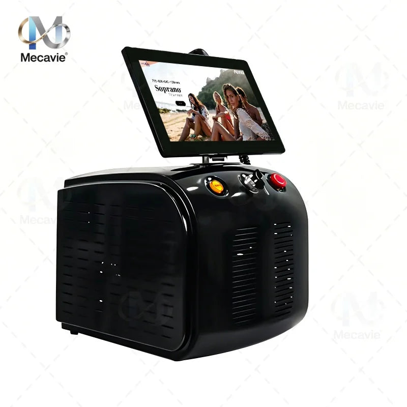 Máquina de Depilación Láser de Diodo de Titanio de 5000W, 4 Longitudes de Onda 755 808 940 1064nm, Dispositivo de Belleza Profesional Soprano