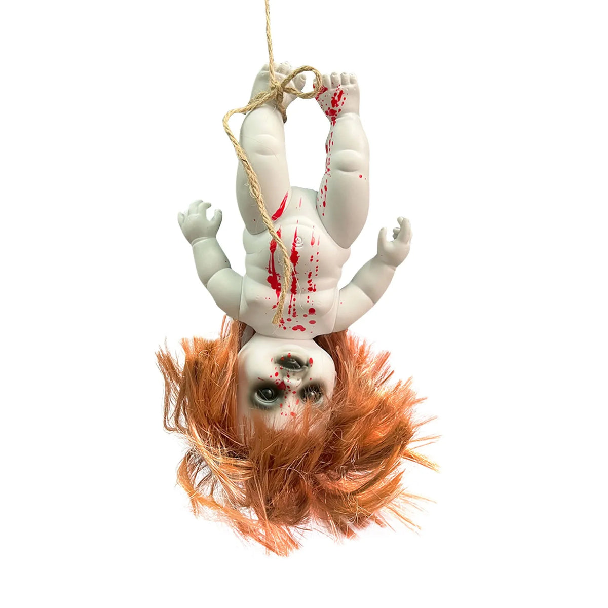 Muñecos de fantasmas colgantes para Halloween, juguetes espeluznantes y divertidos, adorno para crear un ambiente de terror, accesorio para bares y patios, decoración para fiestas de Halloween.
