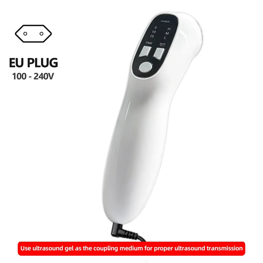 Máquina Ultrasónica Mini para Uso Doméstico, Masajeador Ultrasónico para Cara, Cuello y Cuerpo, Dispositivo de Belleza para Lifting Facial y Reafirmación de la Piel, Relajación Corporal