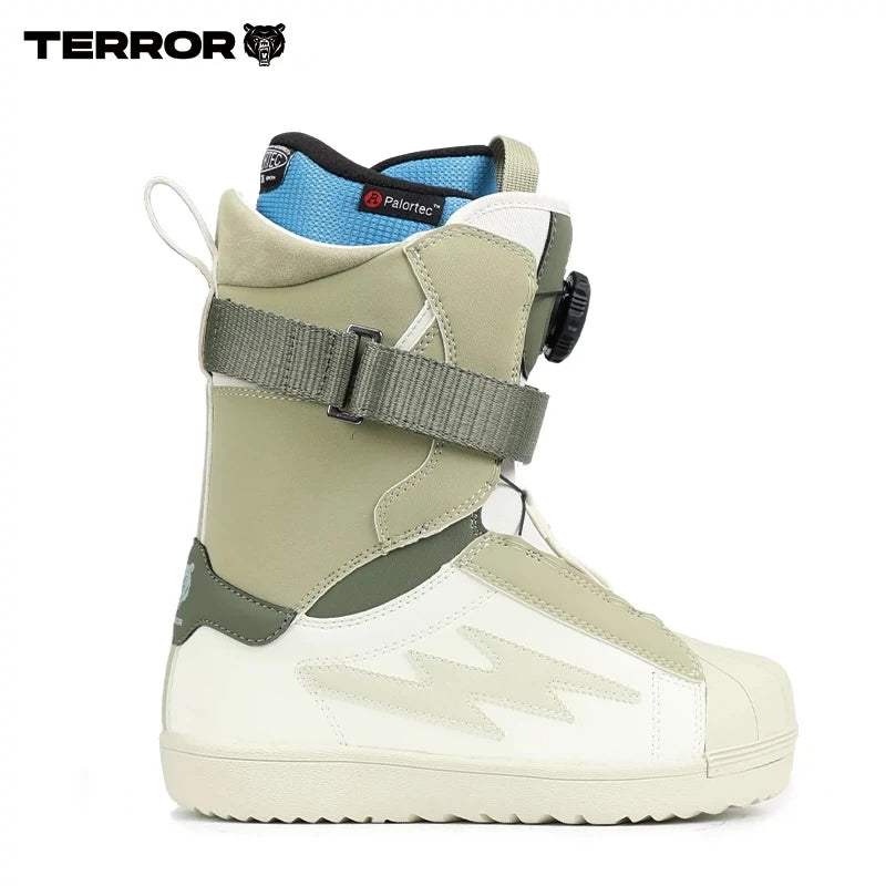 Botas de Snowboard TERROR |   Calzado de Invierno para Hombre y Mujer, Fácil de Poner, Forro Térmico Polartec, Cierre de Dial NX