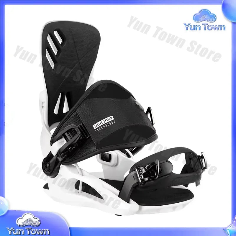 Fijaciones de Snowboard para Step-In, Dureza Media 7-8, Carbono, PU, Amortiguación EVA, Ligeras, para Riders Avanzados