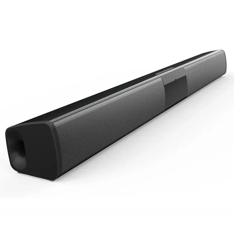 Potente barra de sonido para TV, altavoz Bluetooth inalámbrico y con cable, sistema de sonido estéreo para cine en casa con Radio FM, barra de sonido para centro de música