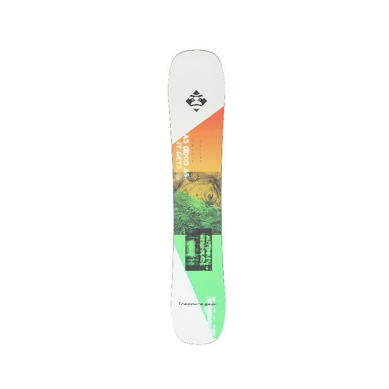 Tabla de Snowboard Freestyle con Madera de Álamo Ligera y Curvatura Tradicional para Deportes de Invierno, Precio de Fábrica OEM