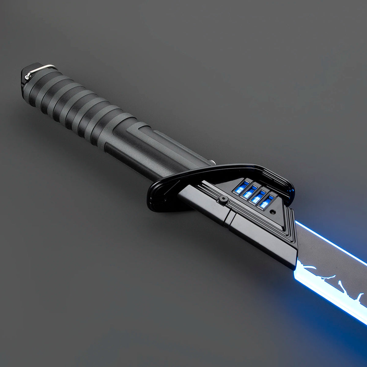 DamienSaber Dark Saber Xeno3.0 Pixel Sensitive Smooth Swing Lightsaber Heavy Dueling Metal Handle with 34 Sound Fonts Bluetooth