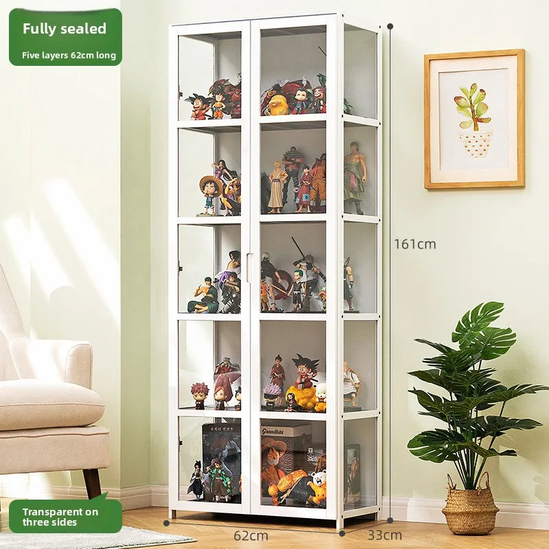 Vitrina expositora de figuras firme, soporte de exhibición de acrílico para Lego, estante para productos que no son de vidrio, expositor para modelos de juguetes y cigarrillos.