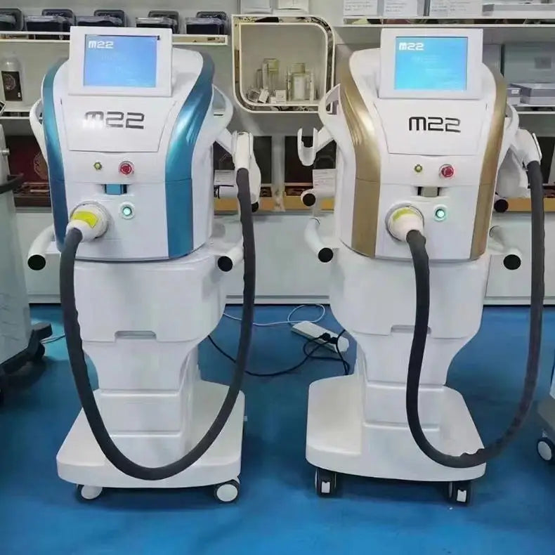 Máquina Profesional de Depilación y Rejuvenecimiento de la Piel IPL OPT con Láser Nd Yag M22 para Múltiples Aplicaciones y Tratamiento de Vasos Sanguíneos