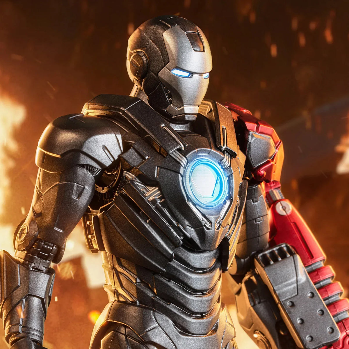 Figura de acción articulada de Iron Man MK29 de ZD Toys, ideal como regalo de cumpleaños.