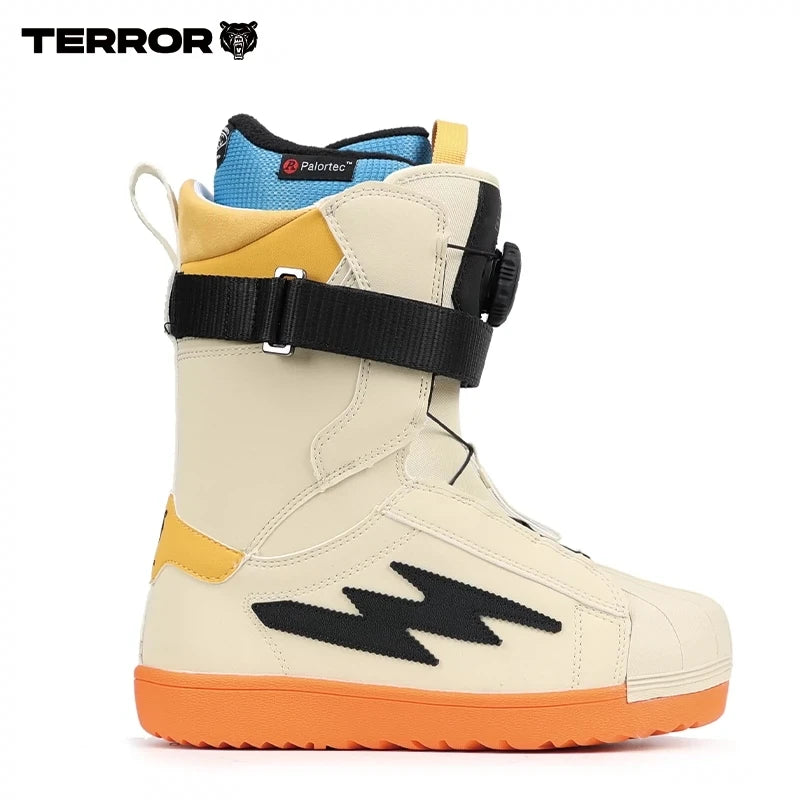 Botas de Snowboard TERROR |   Calzado de Invierno para Hombre y Mujer, Fácil de Poner, Forro Térmico Polartec, Cierre de Dial NX