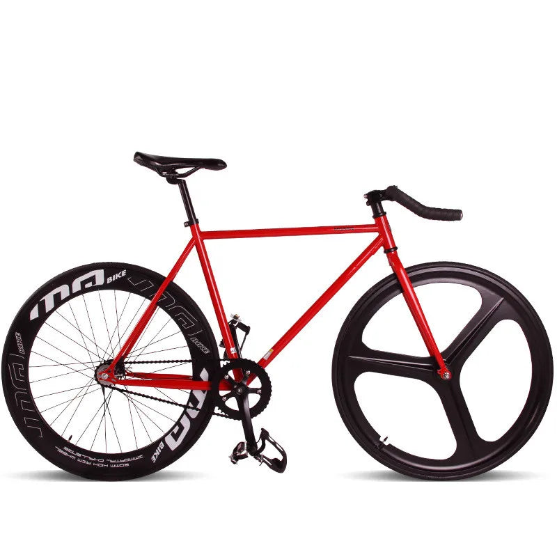 Bicicleta de piñón fijo clásica 700C / Bicicletas Fixie OEM Bicicletas de piñón fijo de acero de una sola velocidad en stock