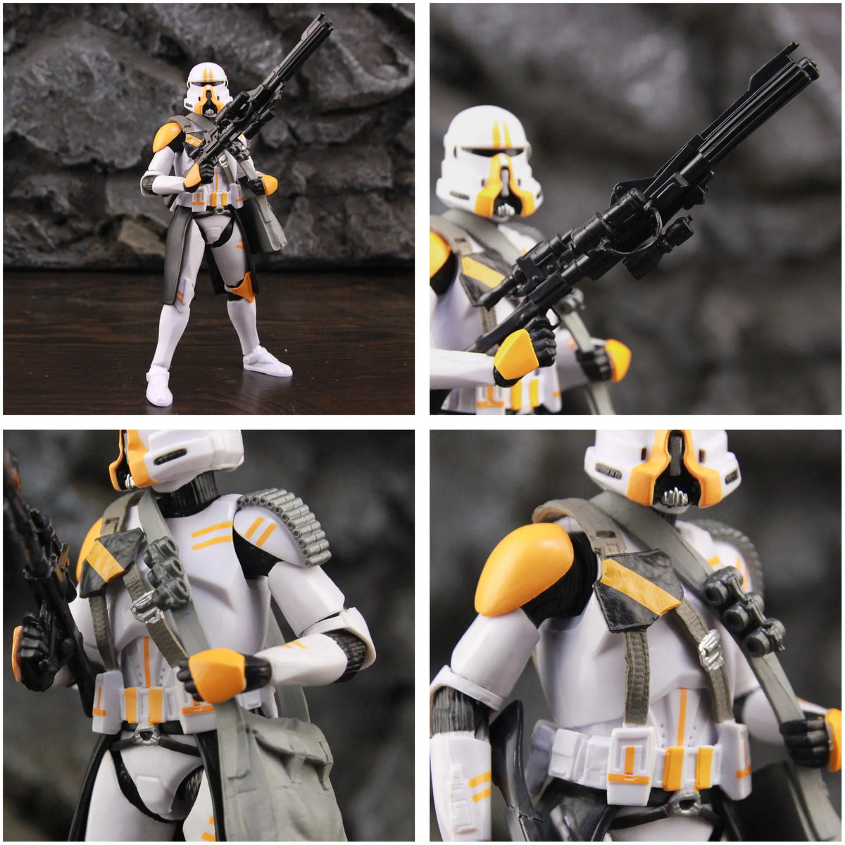 Star Wars 212 ° Batallón de ataque 2a empresa aerotransportada Sniper Trooper 6 "figura de acción muñeca personalizada modelo juguetes clonados