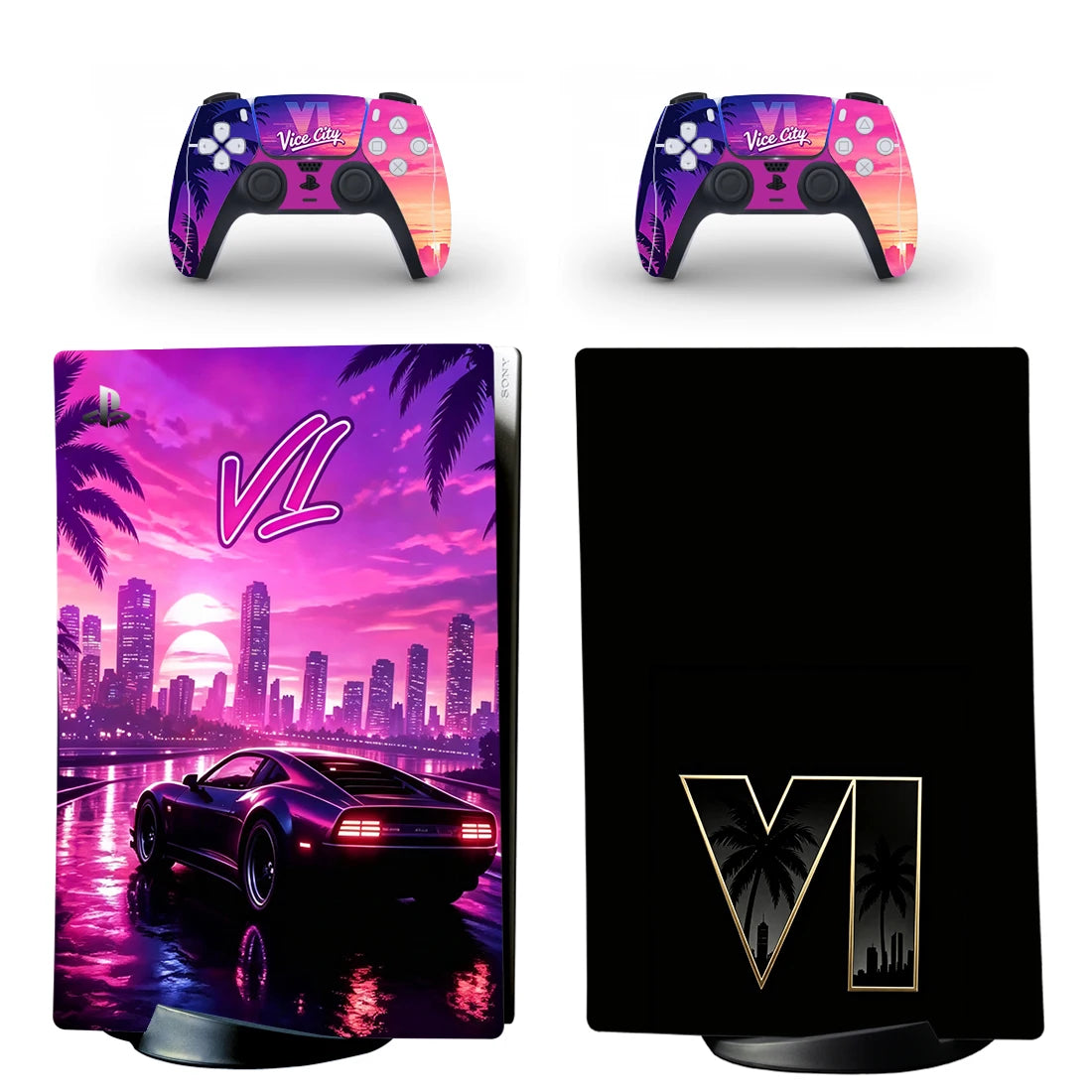 Vinilo para PS5 con lector, diseño New Game