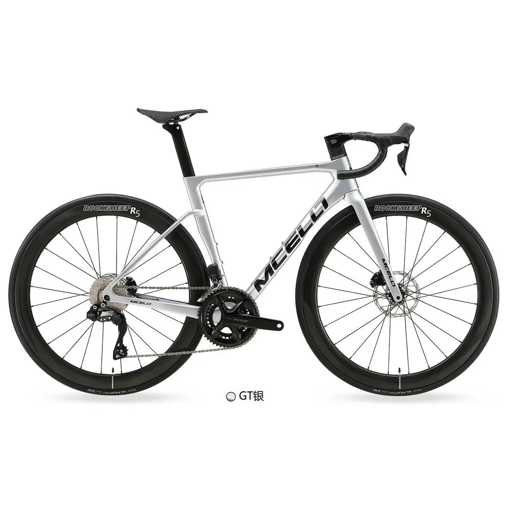 F, bicicleta de carretera YUZHE V2 Fleet de alta gama, ultraligera de 7,5 kg, 105 Di2 R7170-24S, fibra de carbono T800, freno de disco hidráulico, 700*28C