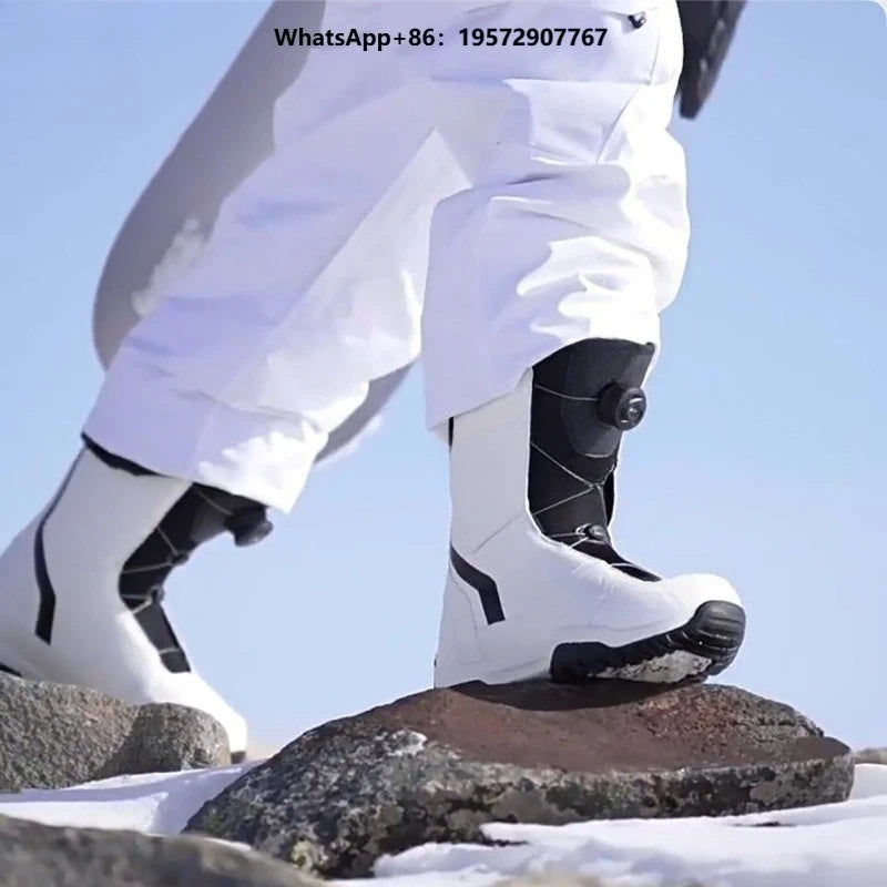 Botas de Snowboard Fit System Freestyle para Hombre y Mujer, Ligeras, Duraderas, Impermeables, con Amortiguación en la Parte Superior, Resistentes al Frío, para Invierno