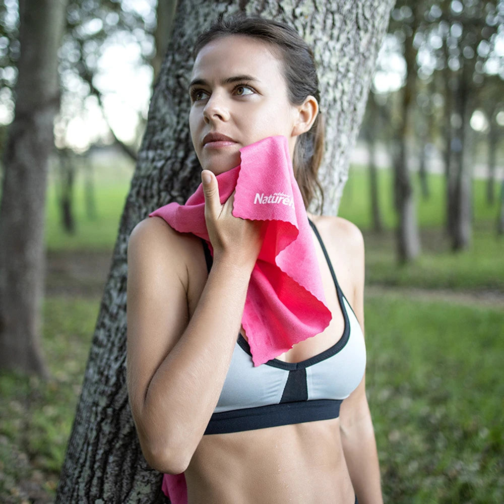 Toalla de viaje Naturehike, toalla de natación de secado rápido, súper absorbente, compacta y ligera para playa, gimnasio, piscina, baño, yoga, senderismo