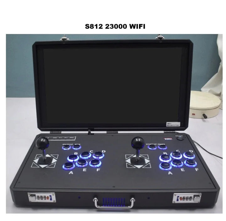 Armario Arcade de 20 pulgadas, caja Pandora H3 S812, máquina de 23000 juegos, doble botón de Joystick con moneda Slooter, consola Arcade Bartop