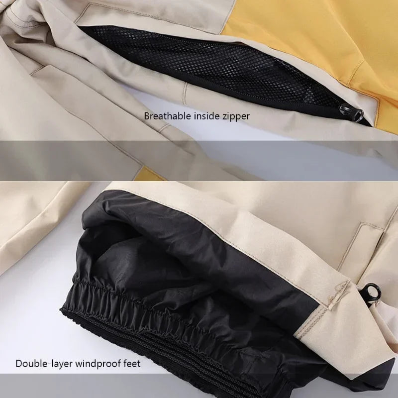Pantalones de Esquí de Invierno, Mono de una Pieza, para Deportes al Aire Libre, Pantalones de Snowboard para Mujer, Overoles para Hombre 2025, Impermeables y Resistentes al Viento