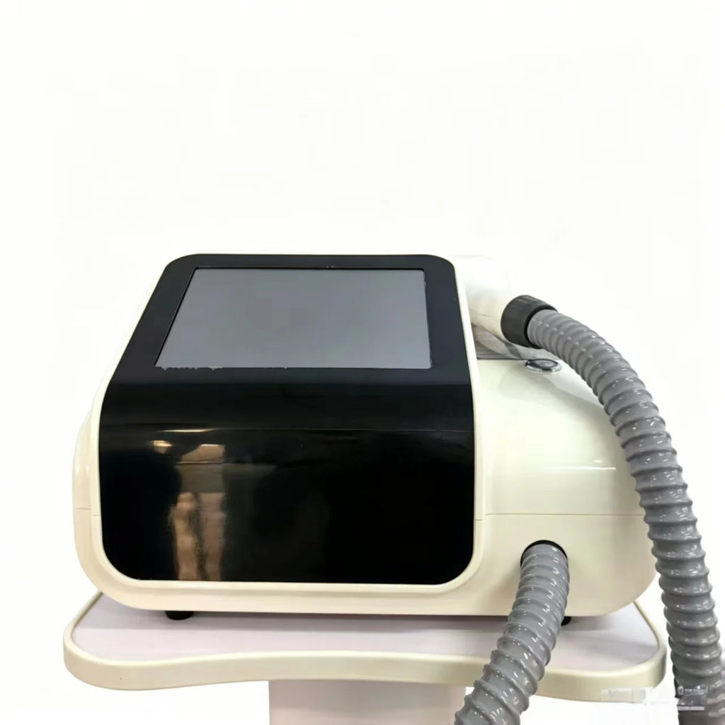 Máquina de depilación láser con diodo de tamaño reducido, 3 longitudes de onda (755 nm, 808 nm, 1064 nm), con sistema de refrigeración por hielo, equipo profesional para salones de belleza.