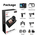 Cámara de Acción Activa SJ11 4K HD 20MP con Pantalla Táctil de 2.33'', Resistente al Agua, WiFi 5G, Video HDR Activo, Cámara Deportiva en Vivo
