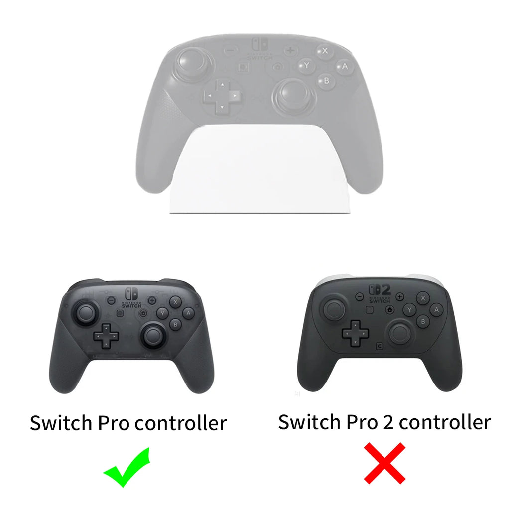 Soporte para controlador de juegos para Switch Pro / Xbox One, mando de plástico para mando de escritorio, soporte para mando de la serie Switch Pro/Xbox
