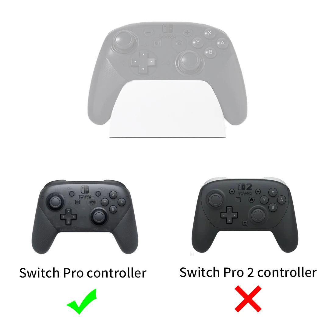 Soporte para controlador de juegos para Switch Pro / Xbox One, mando de plástico para mando de escritorio, soporte para mando de la serie Switch Pro/Xbox