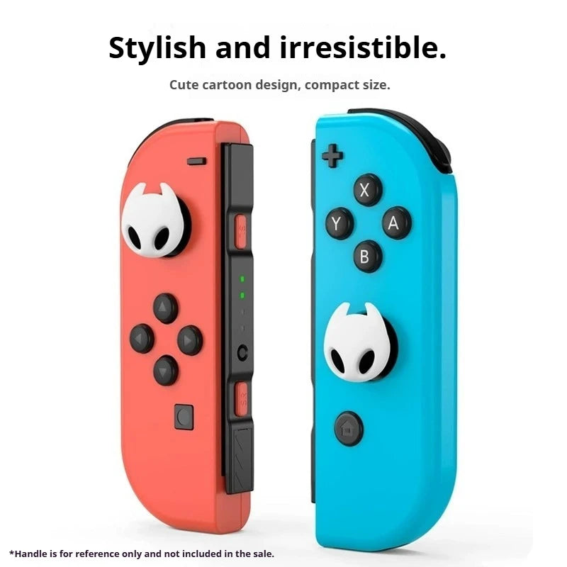 2 Fundas Protectoras de Silicona para Joystick con Diseño de Caballero, Compatibles con Nintendo Switch OLED/Switch Lite/Switch