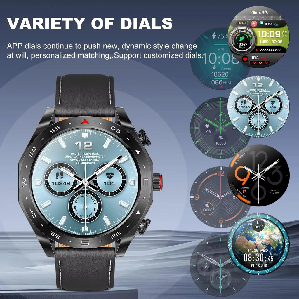 New T95 Smart Watch TWS 2-in-1 Bluetooth Earphones with Built-in Speaker HIFI Sound Quality Noise Canceling Earplugs Smartwatch