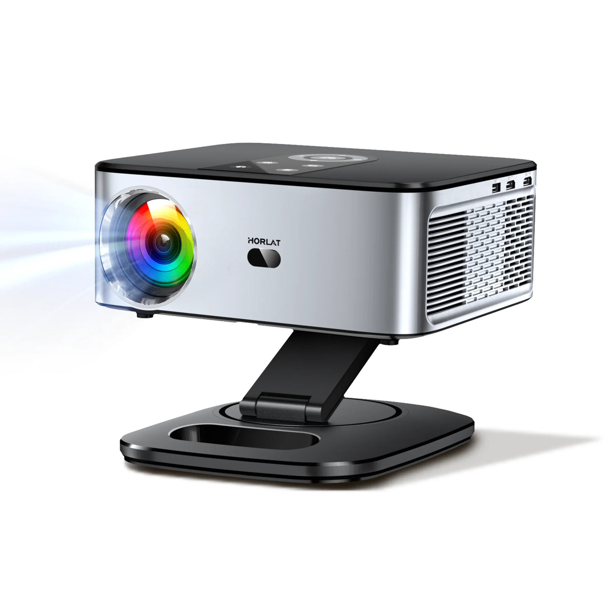 Proyector LED HORLAT T03MAX 40000 Lúmenes 4K Android Full HD 1080P Video 8K Home Theater Auto Keystone 5G WiFi Portátil