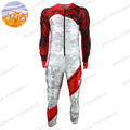Trajes de invierno para hombre de manga larga, chaqueta de esquí cómoda hecha de suave tela de forro polar, traje de esquí de carreras, deporte de snowboard, sin acolchado.